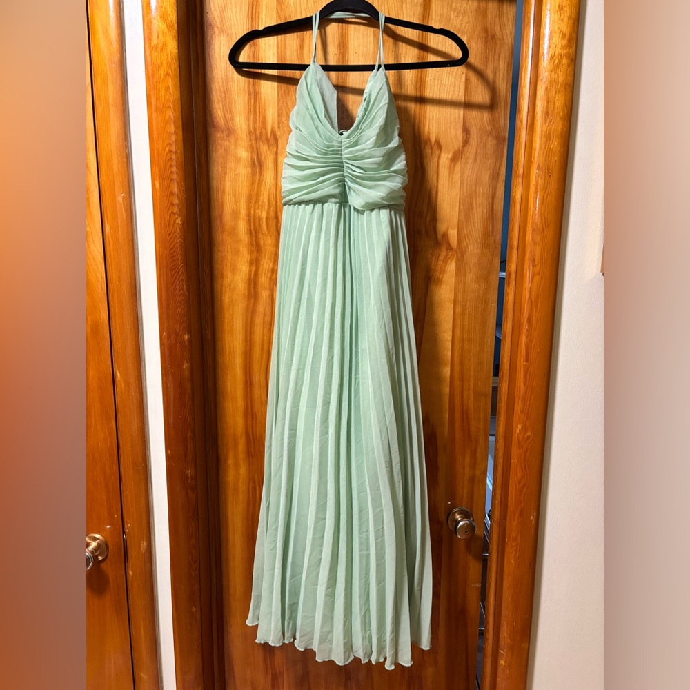 ASOS Crossback Cutout Maxi Dress